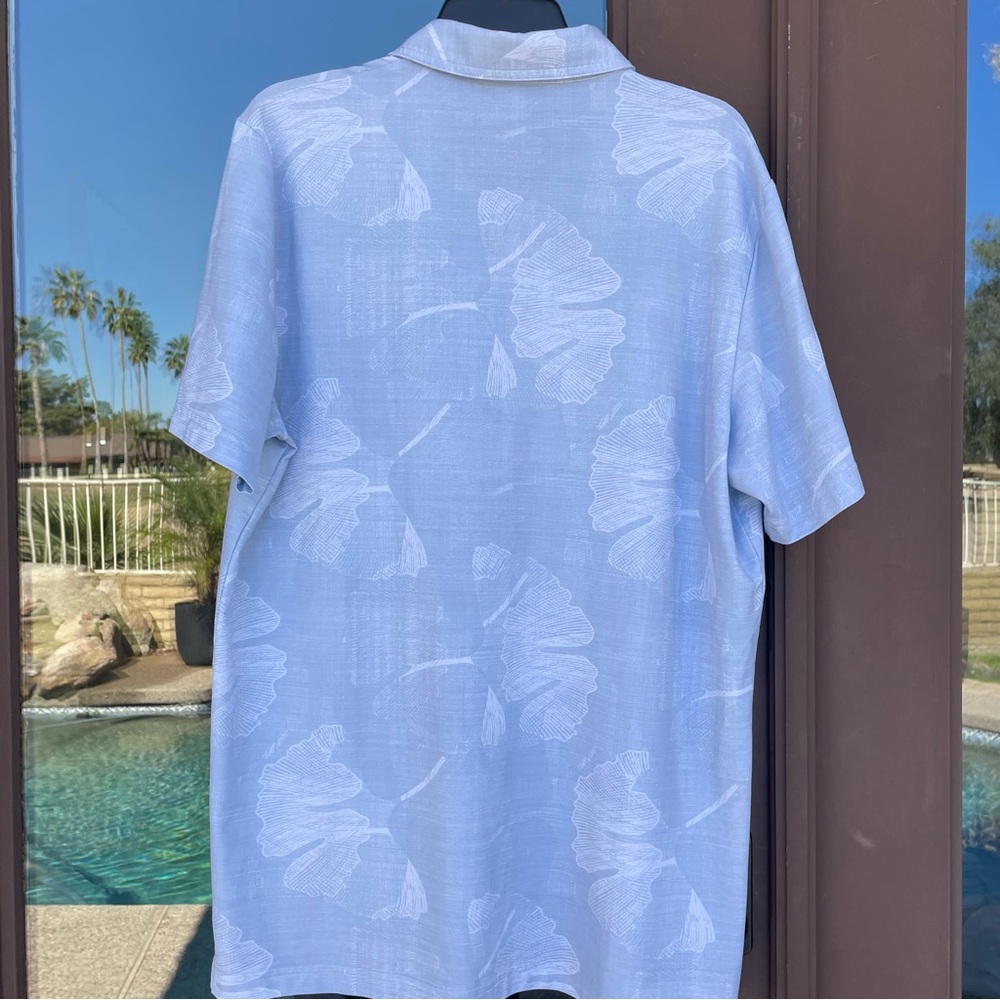 Travis Mathew Light Blue Patterned Olde Eight Gol… - image 8